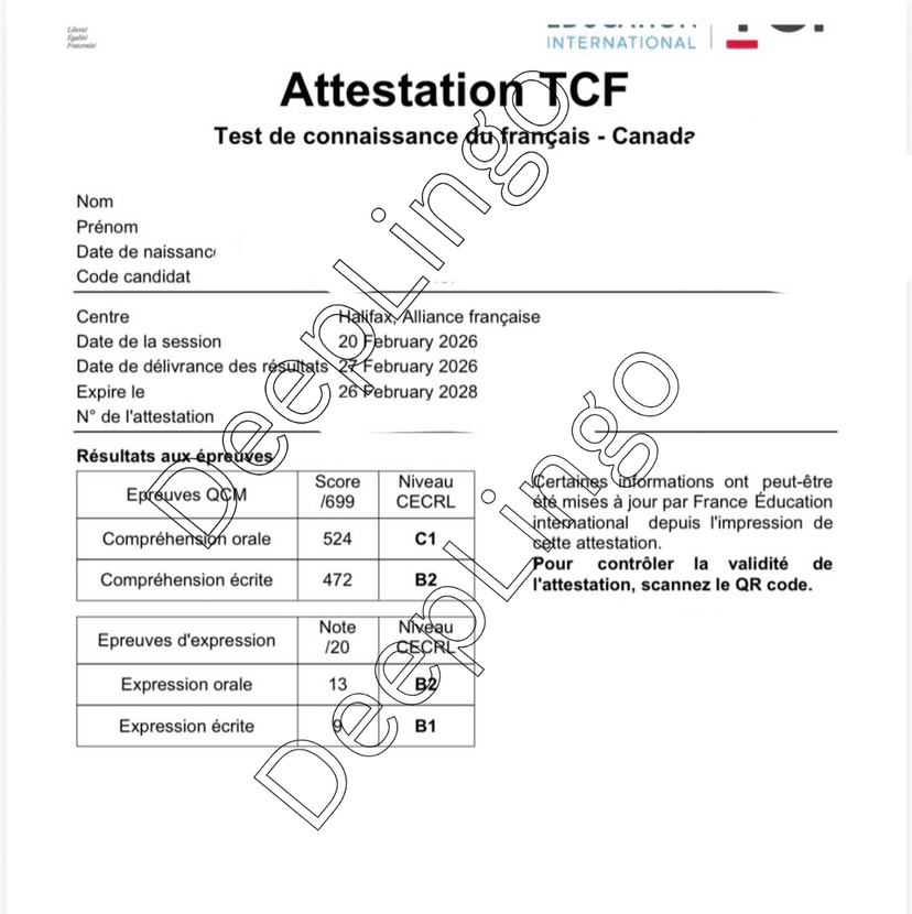 Amira L. TCF score card